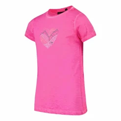 T-shirt in cotone slub jersey da bambina