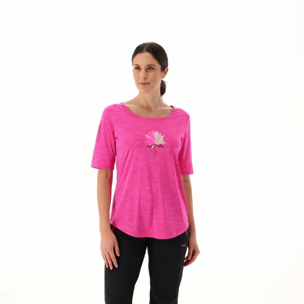 T-shirt in light jersey da Donna