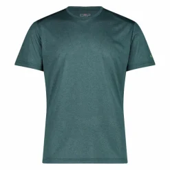 T-shirt in melange stretch jersey da uomo