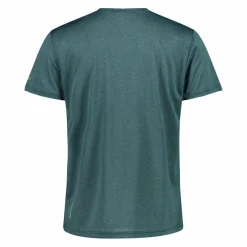 T-shirt in melange stretch jersey da uomo