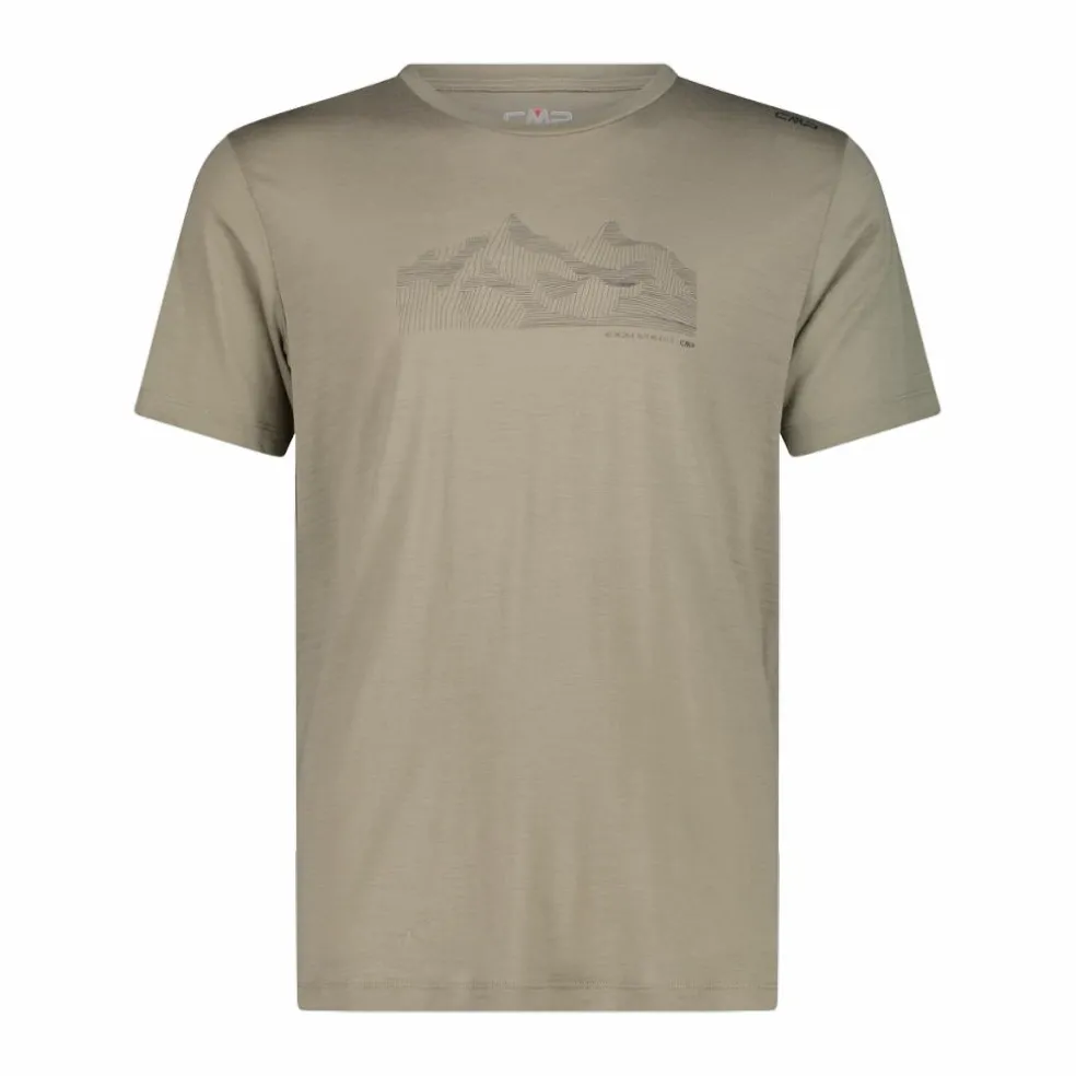 T-shirt in Performance Merino da uomo