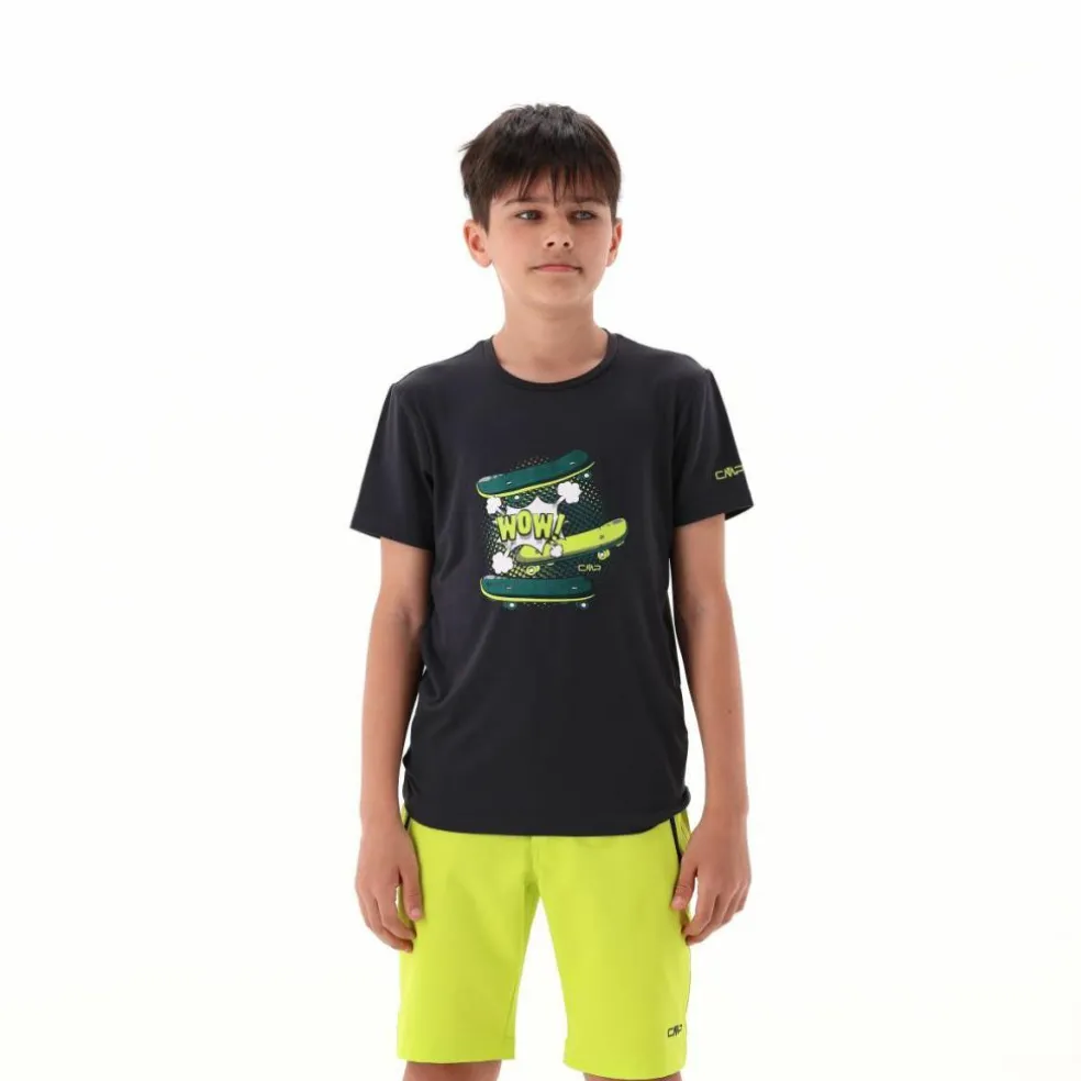 T-shirt jersey stretch da bambino