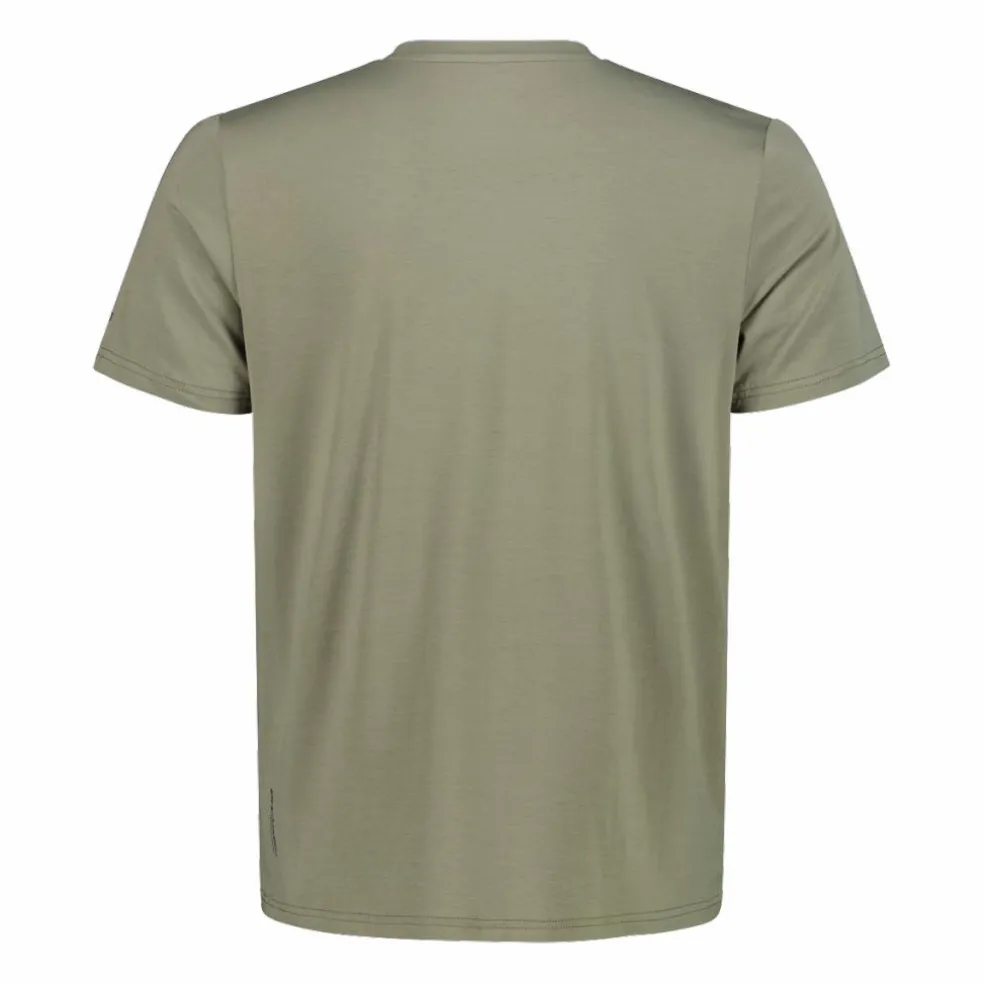 T-shirt stampata in bamboo