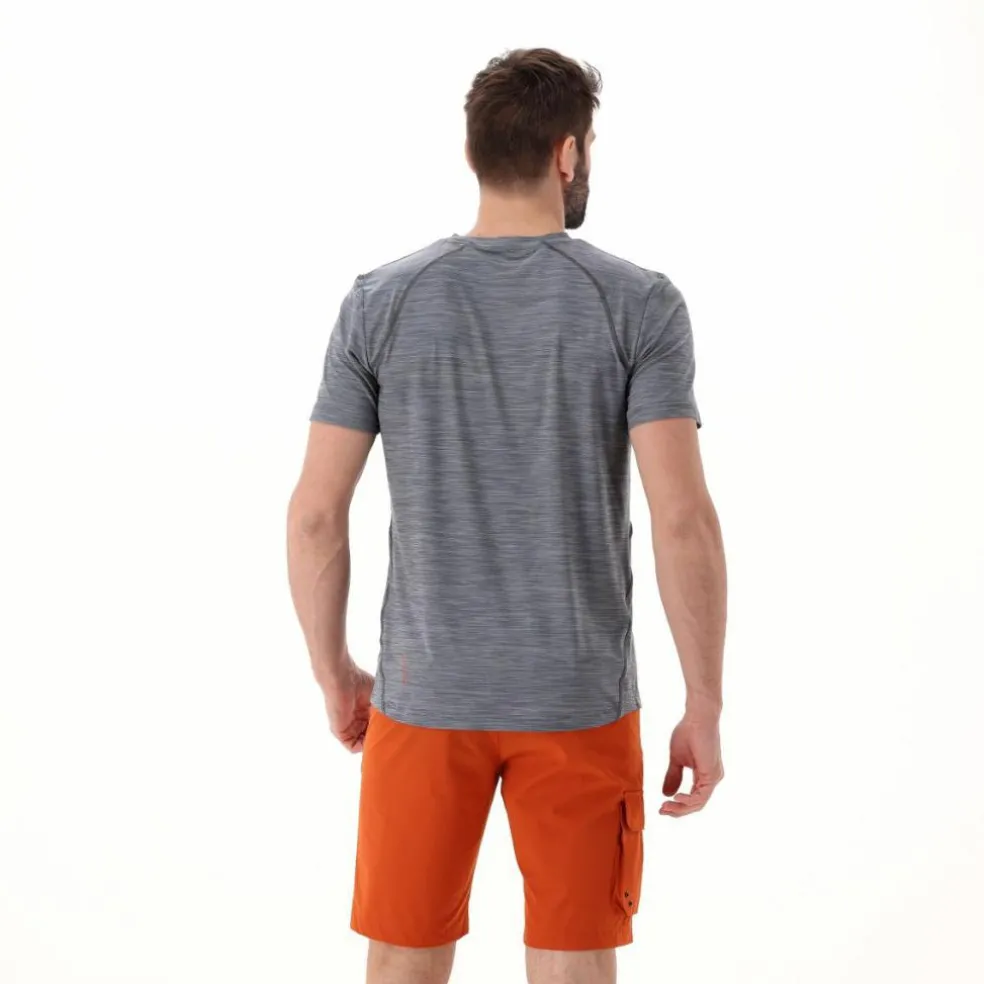 T-shirt stampata in jersey stretch