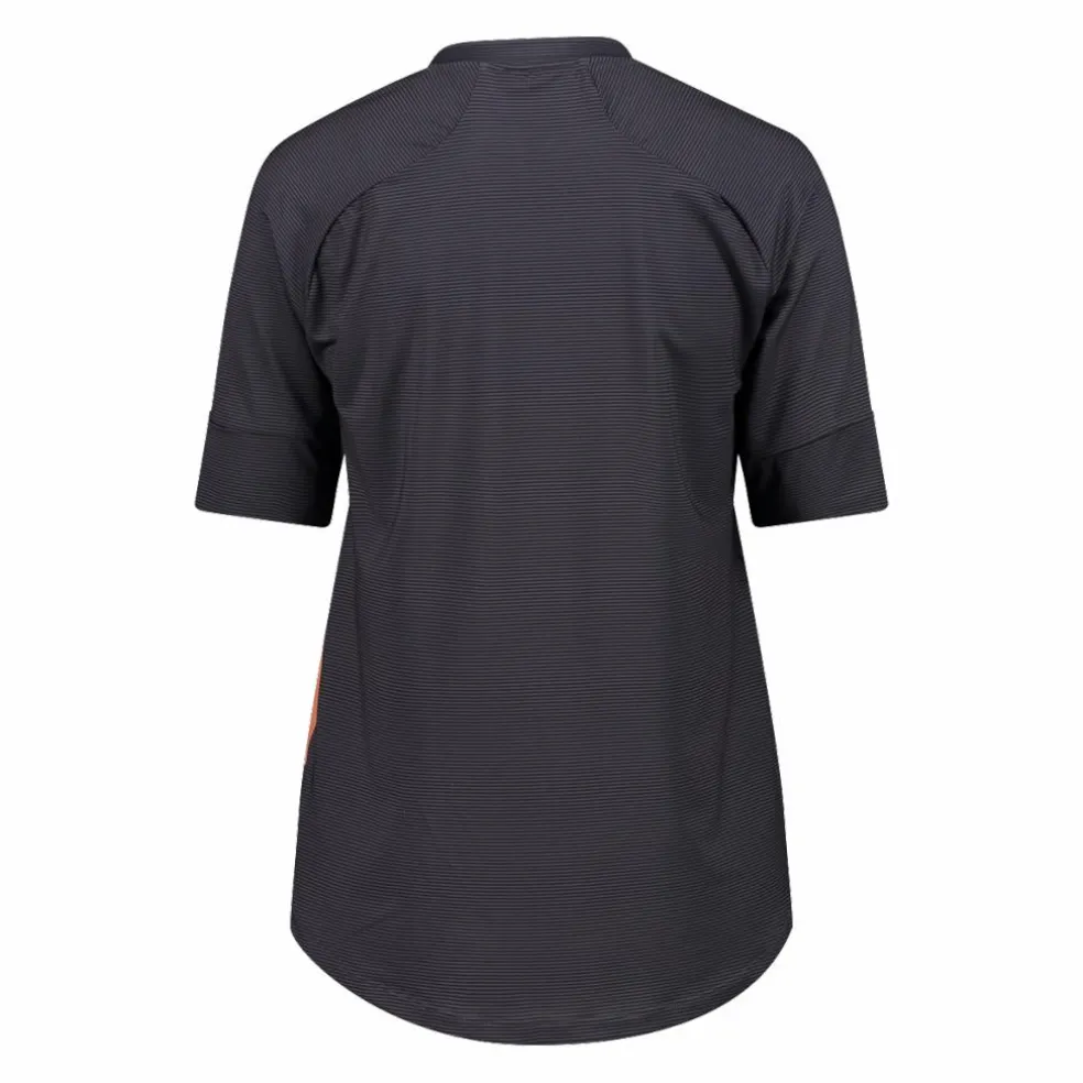 T-shirt tecnica a maniche corte con fantasia da Donna