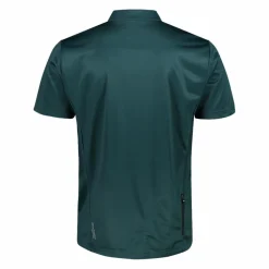 T-Shirt tecnica a mezza zip con taschino da ciclismo da Uomo