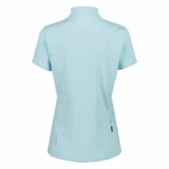 T-Shirt tecnica a mezza zip con taschino da ciclismo da Donna
