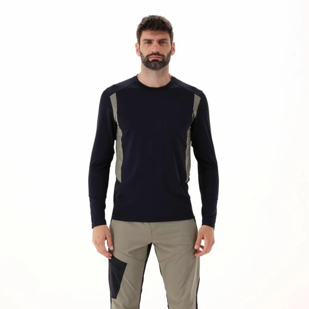 T-Shirt Tecnica Unlimitech a Manica Lunga con Cool Menthol Boost da Uomo