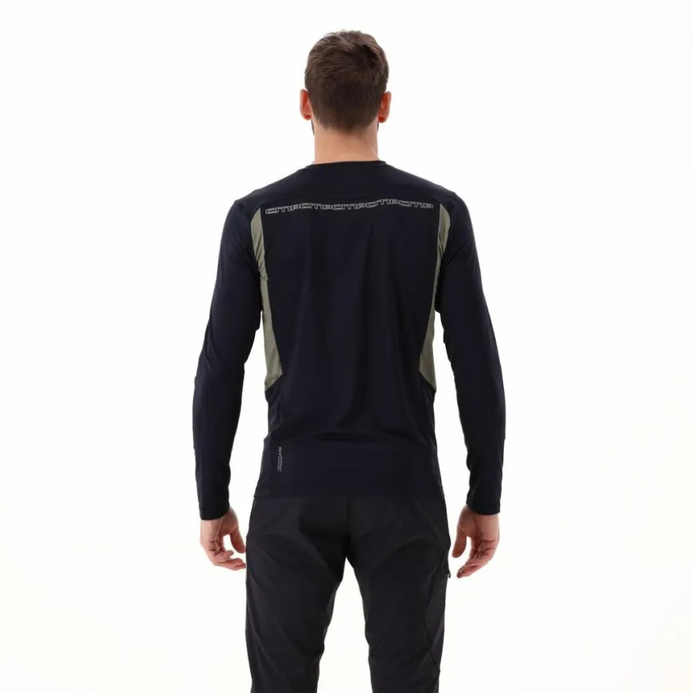T-Shirt Tecnica Unlimitech a Manica Lunga con Cool Menthol Boost da Uomo