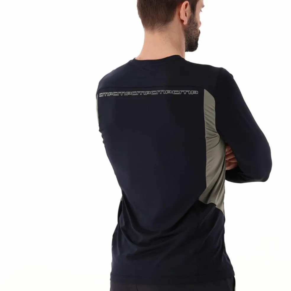 T-Shirt Tecnica Unlimitech a Manica Lunga con Cool Menthol Boost da Uomo