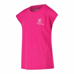 T-shirt tinta unita in jersey da Bambina