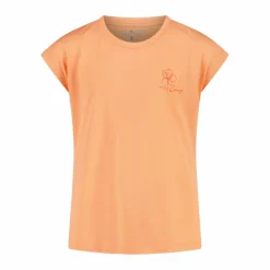 T-shirt tinta unita in jersey da Bambina