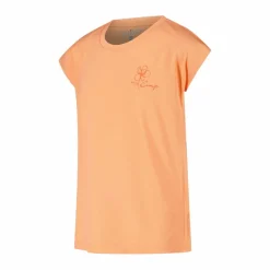 T-shirt tinta unita in jersey da Bambina